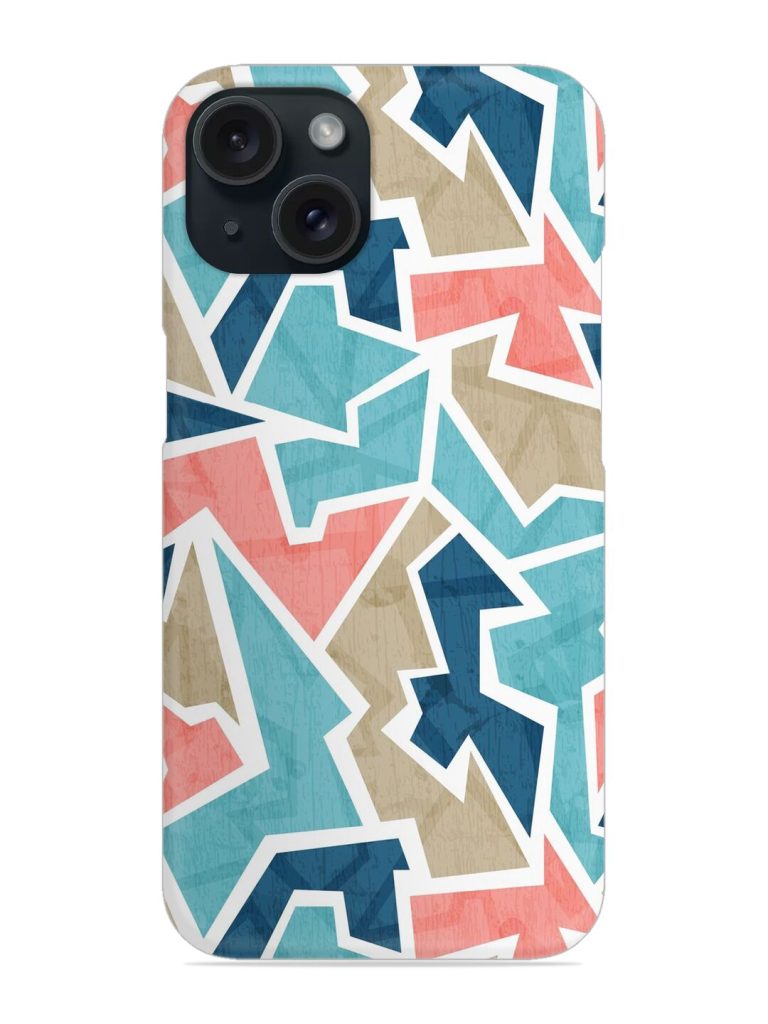 Vintage Geometric Triangle Snap Case