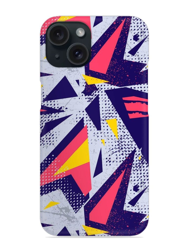 Abstract Seamless Geometric Snap Case