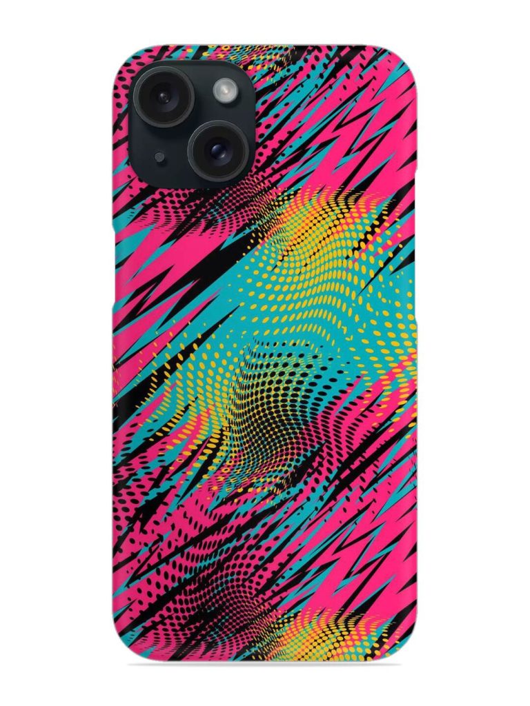 Abstract Seamless Geometric Snap Case