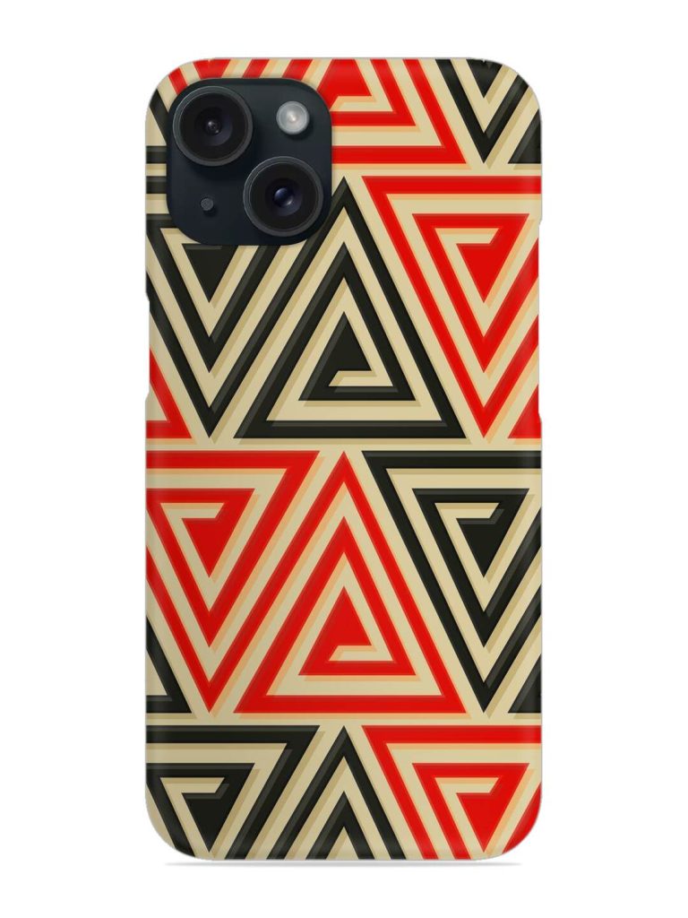 Ancient Triangle Spiral Snap Case