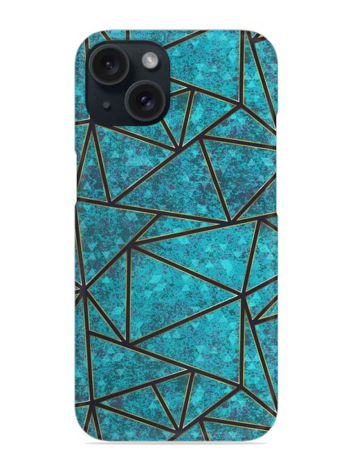 Blue Color Triangle Snap Case Edge Zapvi