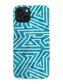 Blue Maze Seamless Snap Case