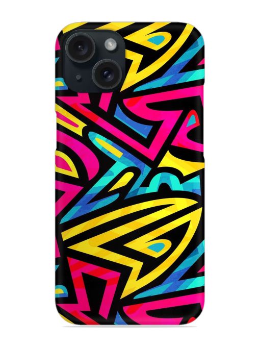 Bright Graffiti Seamless Snap Case Edge Zapvi