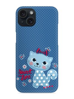 Cartoon Sweet Cat Snap Case