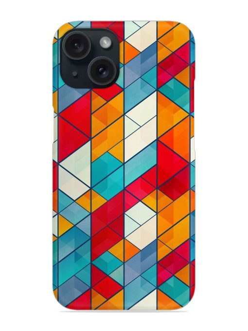 Colored Mosaic Pattern Snap Case Edge Zapvi