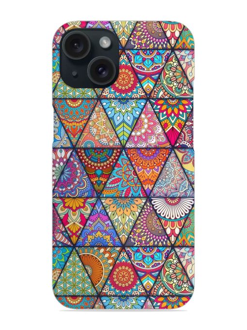 Seamless Mandalas Pattern Snap Case Edge Zapvi