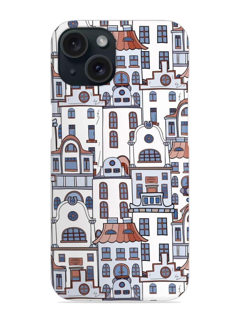 Seamless Pattern Hand Drawn Snap Case