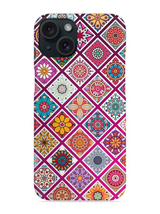 Seamless Tile Pattern Snap Case Edge Zapvi