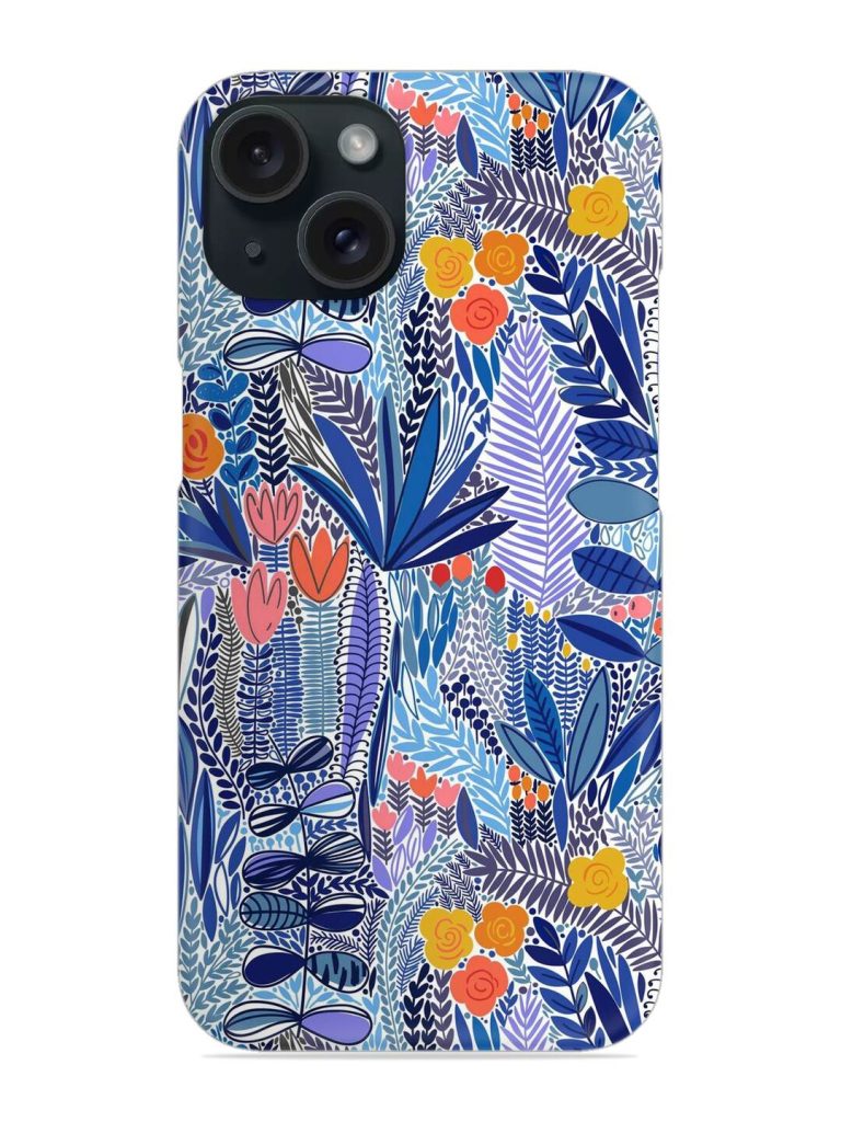 Tropical Seamless Floral Snap Case