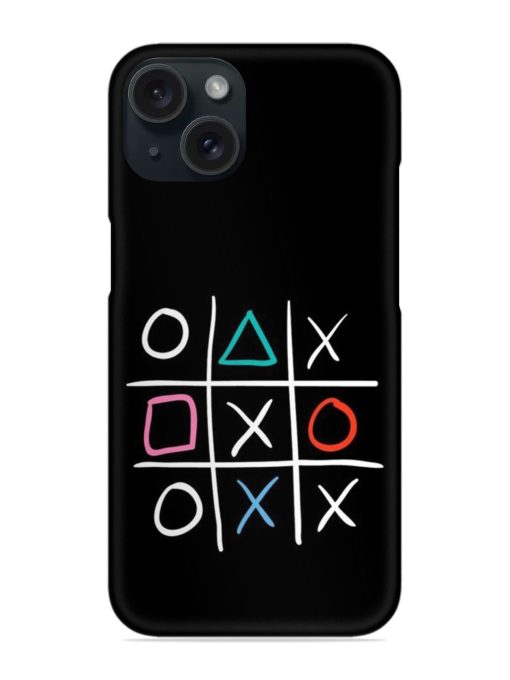 Super Neon Tic-Tac-Toe Snap Case Edge Zapvi