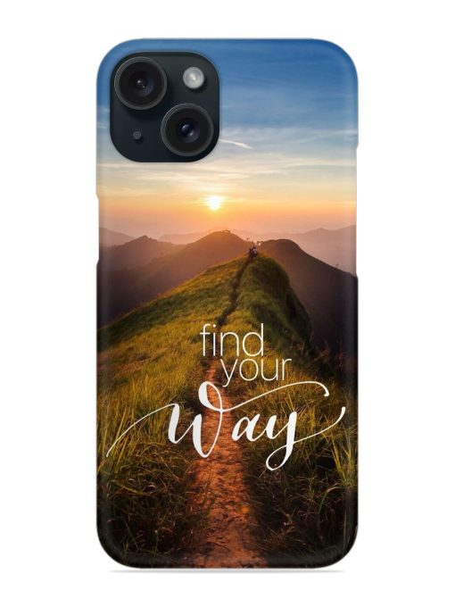 Find Your Way Snap Case Edge Zapvi