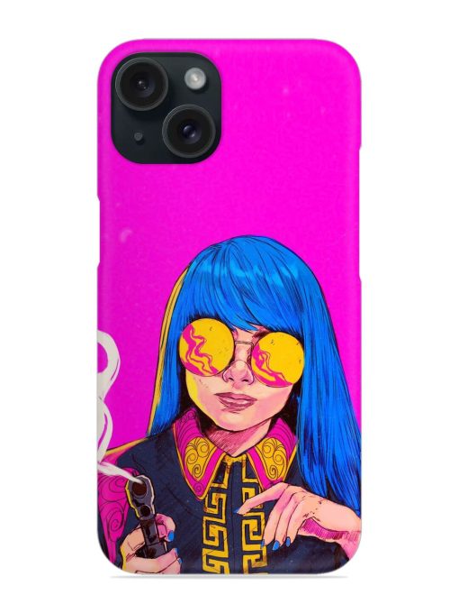 Aesthetic Anime Girl Snap Case Edge Zapvi