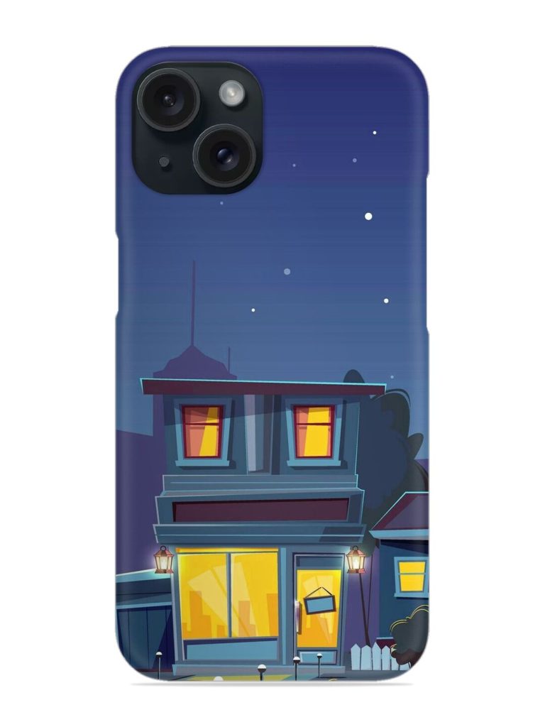 Vector Night House Snap Case