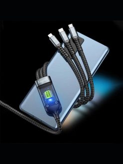 3 in1 Super Fast Charging Data Cable Edge Zapvi